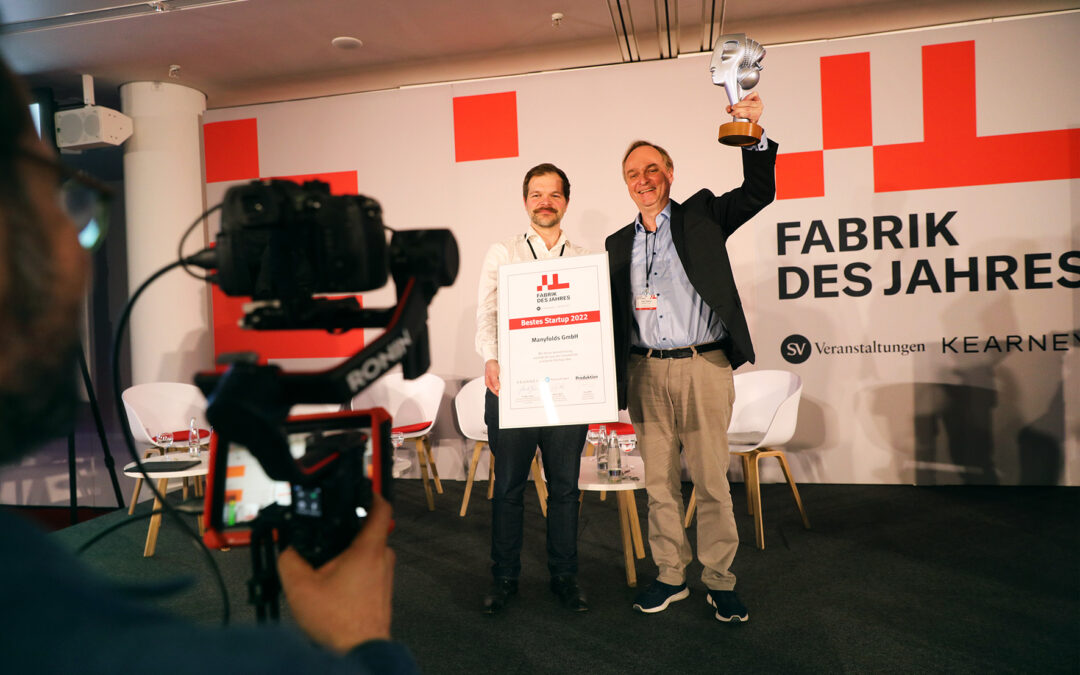 Breaking News: Manyfolds wins the Factory of the Year StartUp Challenge